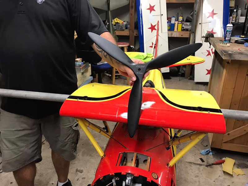 S7 V1-Scale Wood Propeller