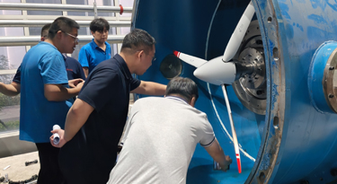 HK-UK3-175 Propeller Completes Rotation Test Successfully